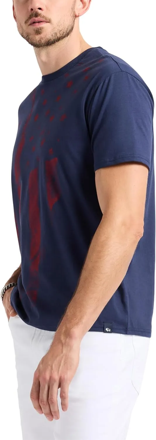 Buffalo David Bitton Men's Short Sleeve Americana Tee