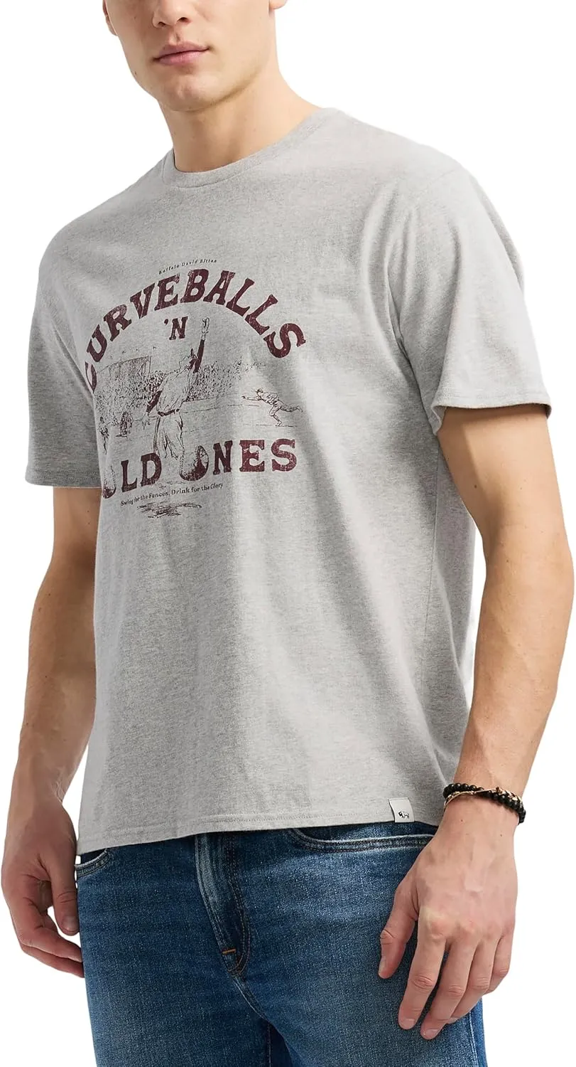 Buffalo David Bitton Men's Short Sleeve Cocktail Drink Graphic Tee