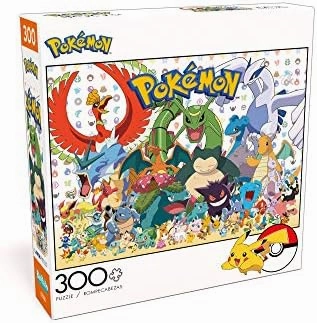 Buffalo Games - Pokémon - Fan Favorites - 300 Large Piece Jigsaw Puzzle Multicolor, 21.25"L X 15"W