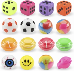Bulk Toys - 50 Pcs Mini Toys - 1.1 Inch Party Favors for Kids - Bulk Prizes for Kids - Birthday Favors Tiny Kid Gifts - Pinata Stuffers Goody Bag Stuffers Easter Egg Fillers - Vending Machine Toys