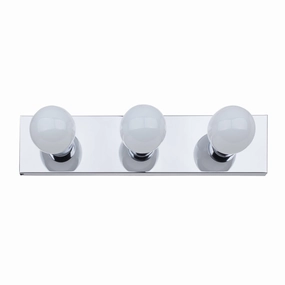 Cameron 18" 3-Light Chrome Vanity Light