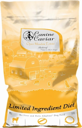 Canine Caviar - Open Meadow: Lamb & Pearl Millet Alkaline Dry Dog Food, Limited Ingredients, Gluten-Free, Based on Science & Research, Veterinary Alternative Diet (22 Pound Bag)
