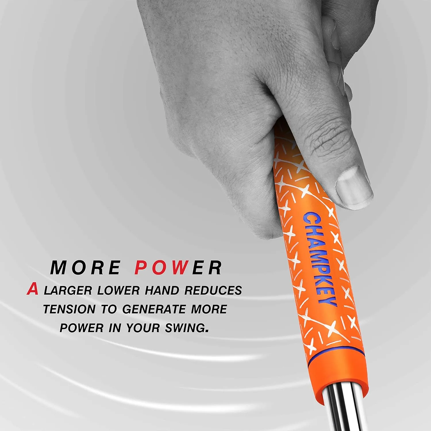 CHAMPKEY X Rubber Golf Grips 13 Pack - All Weather Performance with 15 Tapes and Repair Kits