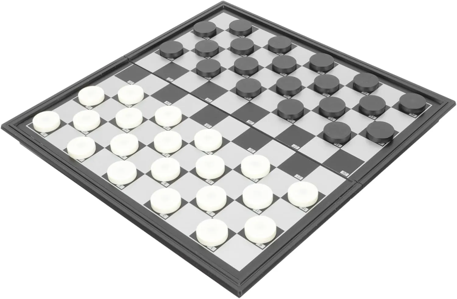 Checkerboard Game Chess Sets Mini Board Games for and Folding Checkerboard