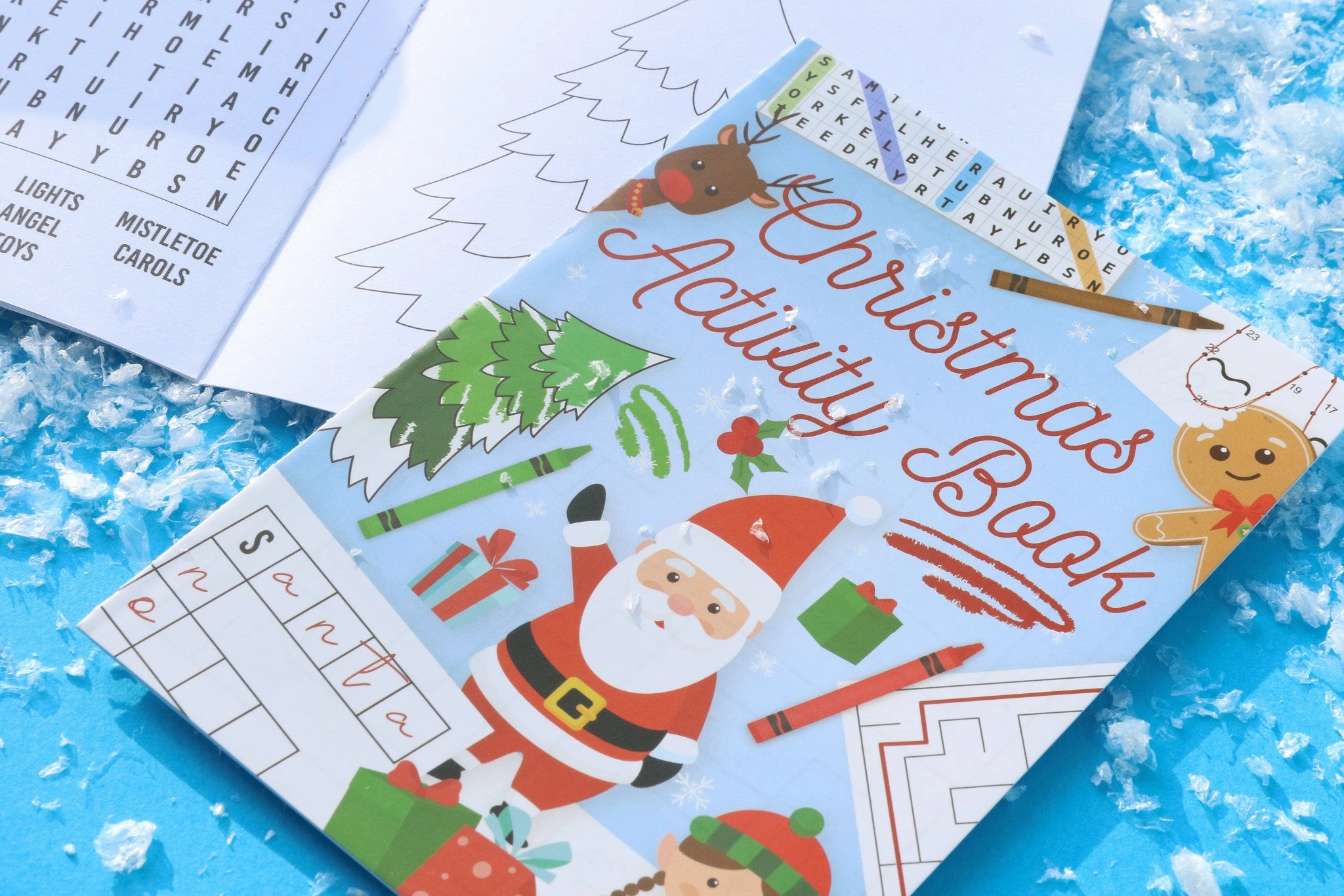 Christmas Puzzle Books Pack of 6