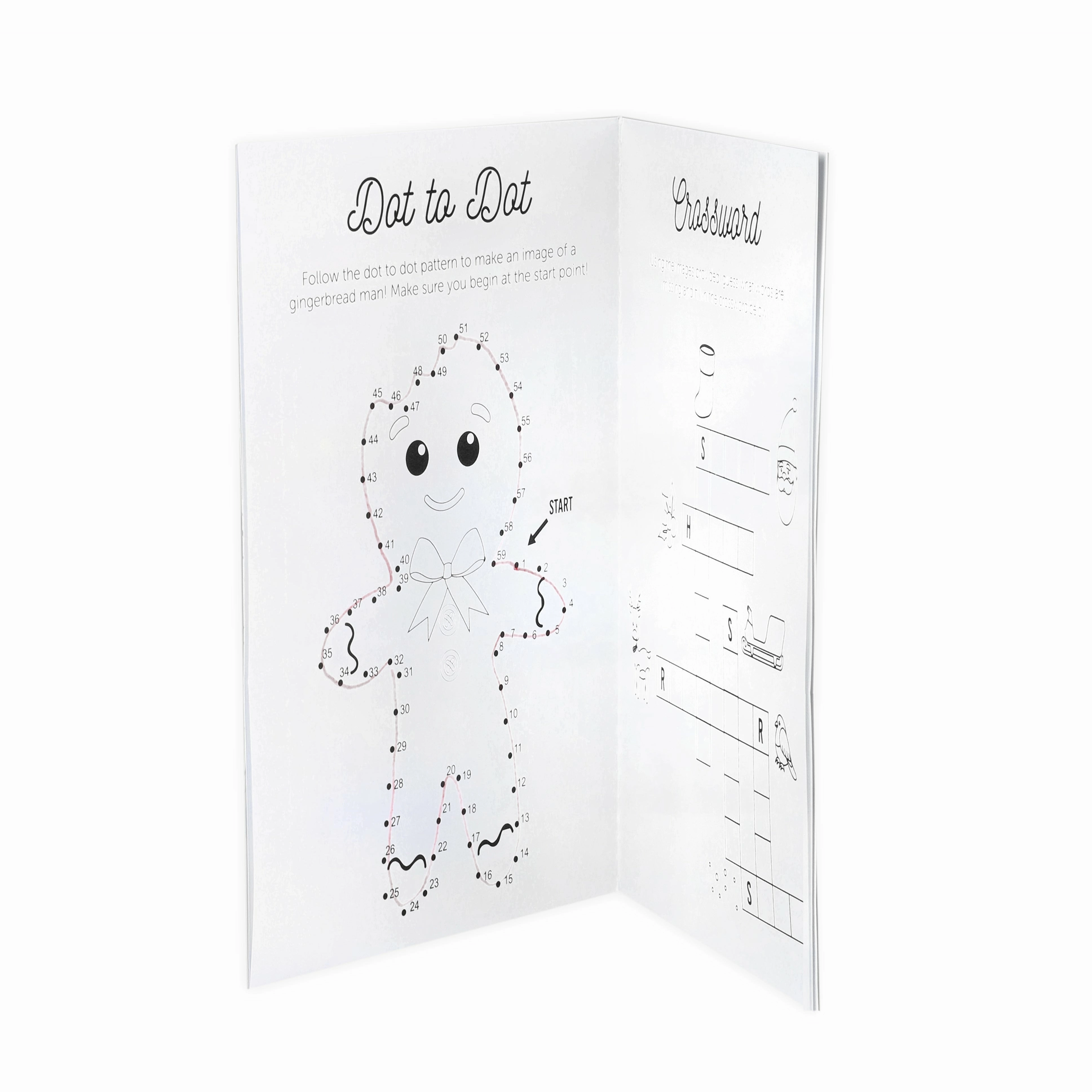 Christmas Puzzle Books Pack of 6