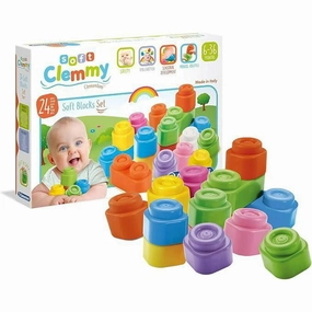 Clemontoni Soft Clemmy Blocks Set - 24 PC