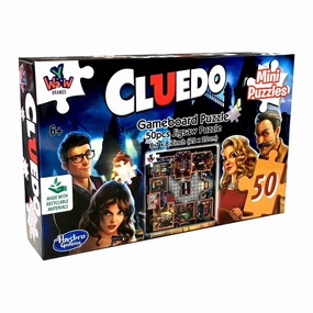 Cluedo Mini Puzzle: Solve the Mystery in 50pcs!