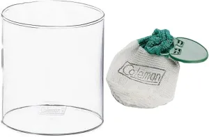 Coleman Glass Globe for Fueled Lanterns and InstaClip Lantern Mantles 2-Pack for Lantern Models 214, 214A, 214B, 214C, 282, 282A, 288, 288A, 288B