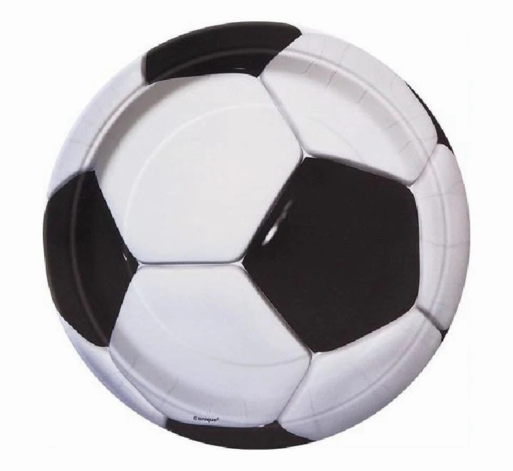Complete Football Themed Party Pack for 8 people Including Tableware and Favours