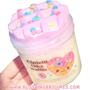 Confetti Cake Waffle