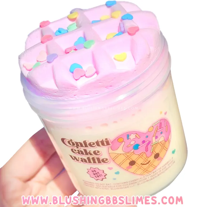 Confetti Cake Waffle