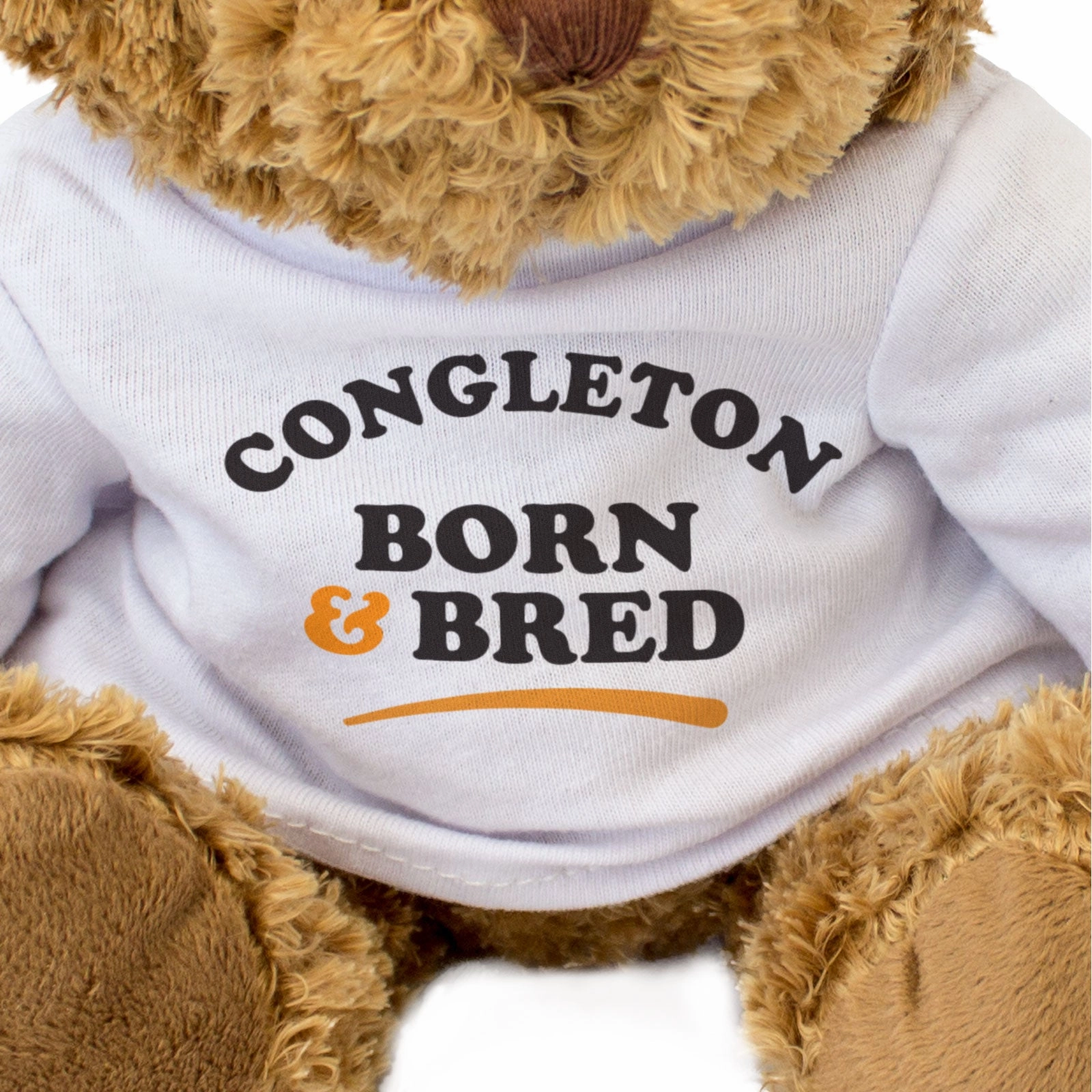 CONGLETON BORN & BRED - Teddy Bear - Cute Cuddly Soft - Gift Present