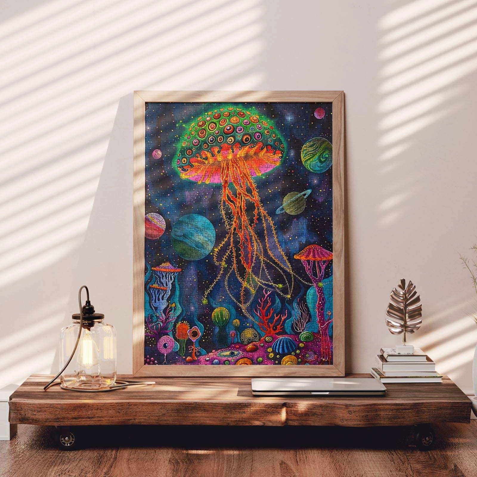 Cosmic Jellyfish Jigsaw Puzzle