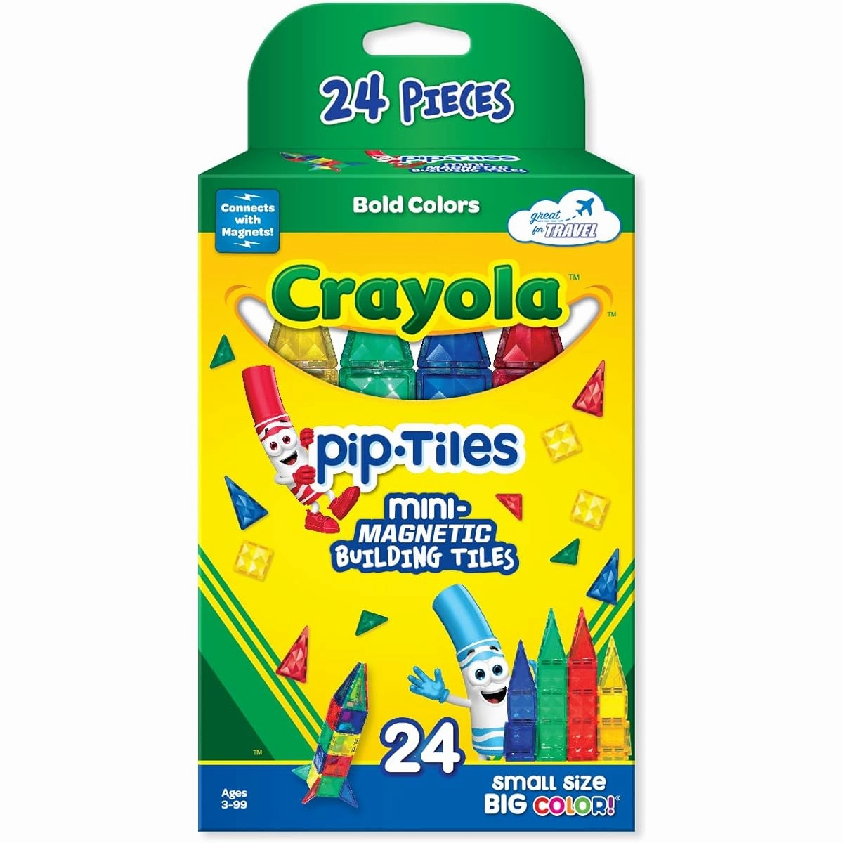 Crayola Magnetic PIP Tiles, Set of 24