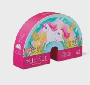 Crocodile Creek - 12 Pc Mini Puzzle - Sweet Unicorn