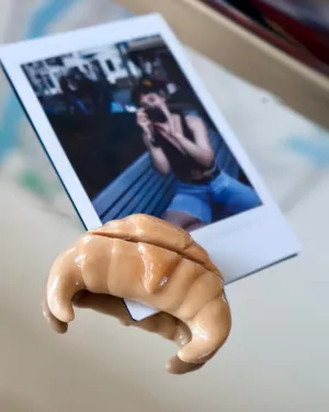 Croissant Photo Holder / Place Card
