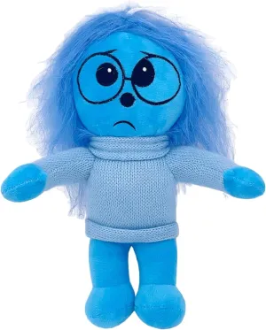 Cute Inside Out 2 Plush Toys Collection, 9"-11" Inches Soft Cuddly Stuffed Toys for Kids Preferred Gifts for Birthday Parties and Special Occasions (Sadness)