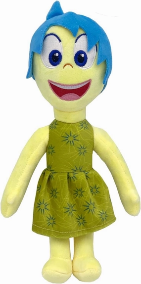 Cute Inside Out 2 Plush Toys Collection, 9"-11" Inches Soft Cuddly Stuffed Toys for Kids Preferred Gifts for Birthday Parties and Special Occasions (Joy)