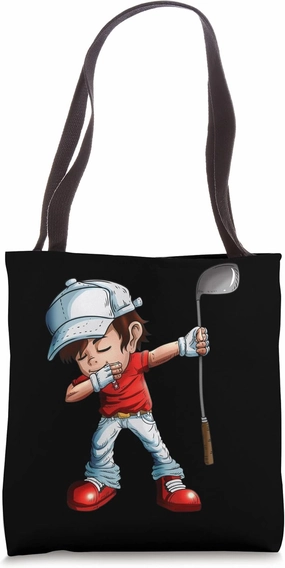 Dabbing Golfer Golfer Golf Ball Golf Club Fan Golf Sport Tote Bag