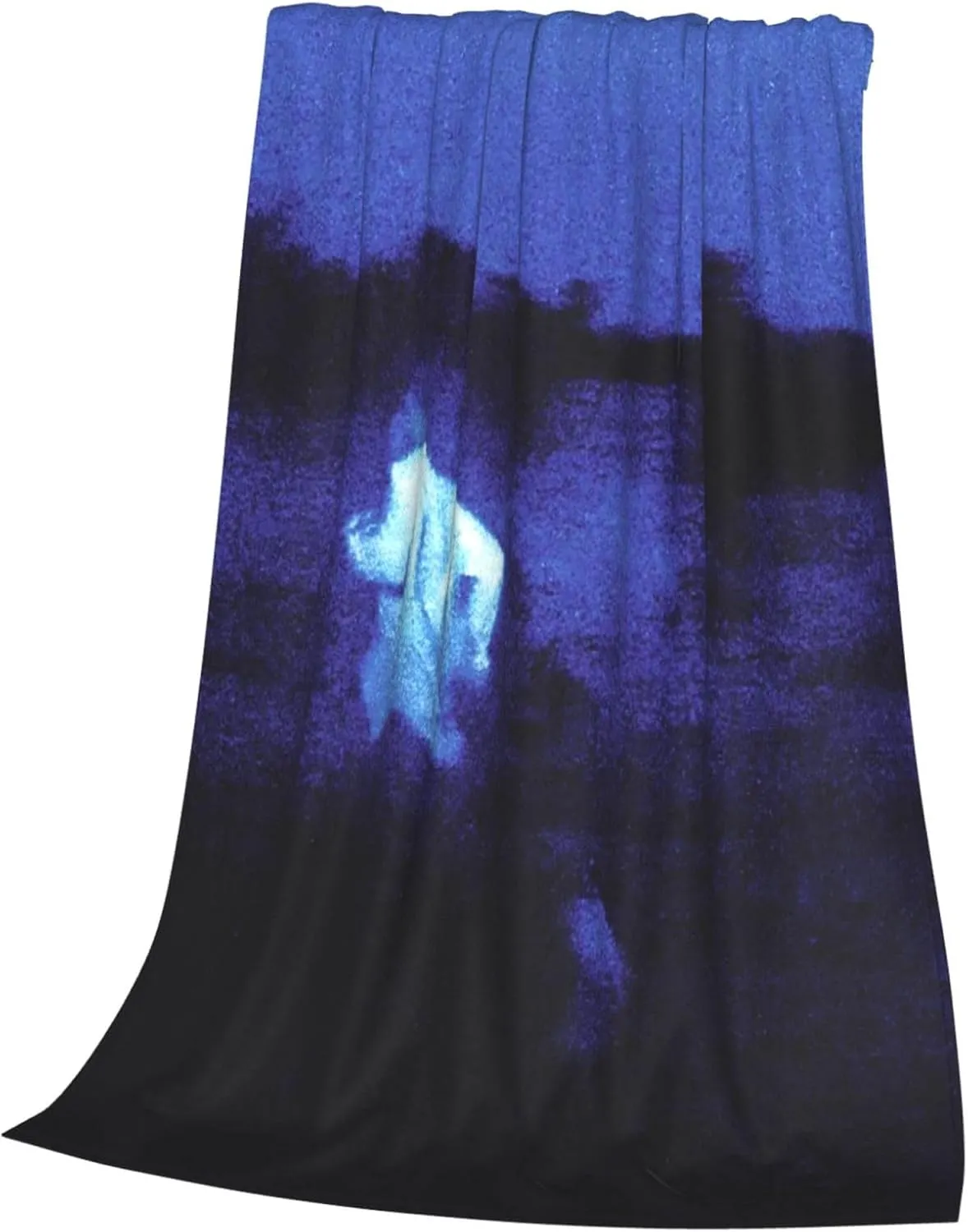 Daniel Music Caesar Fleece Throw Blanket Flannel Air Conditioning Quilt for Couch Camping Travel 80"x60"