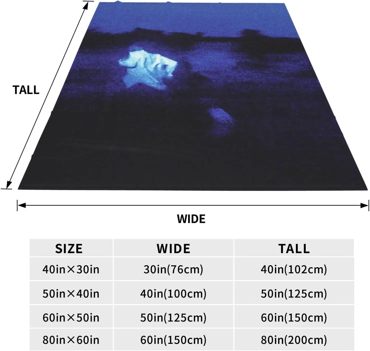 Daniel Music Caesar Fleece Throw Blanket Flannel Air Conditioning Quilt for Couch Camping Travel 80"x60"