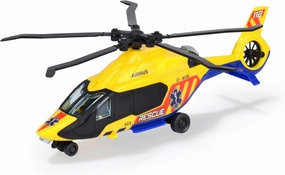 Dickie Toys - 203714022 23 cm Airbus H160 Rescue Helicopter Manual Winding Propellers from 3 Years