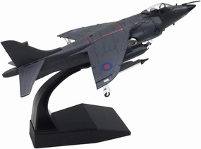 Diecast 1 72 Scale for British Marine Harrier Fighter Jet Model Alloy Airplane Toy Plane Model Aircraft Collection
