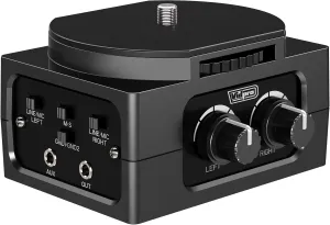 Digital Camera External Microphone Compatible with Mamiya Leaf Credo 80MP Digital Camera External Microphone XM-AD2 Dual Channel XLR-Mini Audio Adapter for DSLRs, Camcorders and Pro Video Cameras