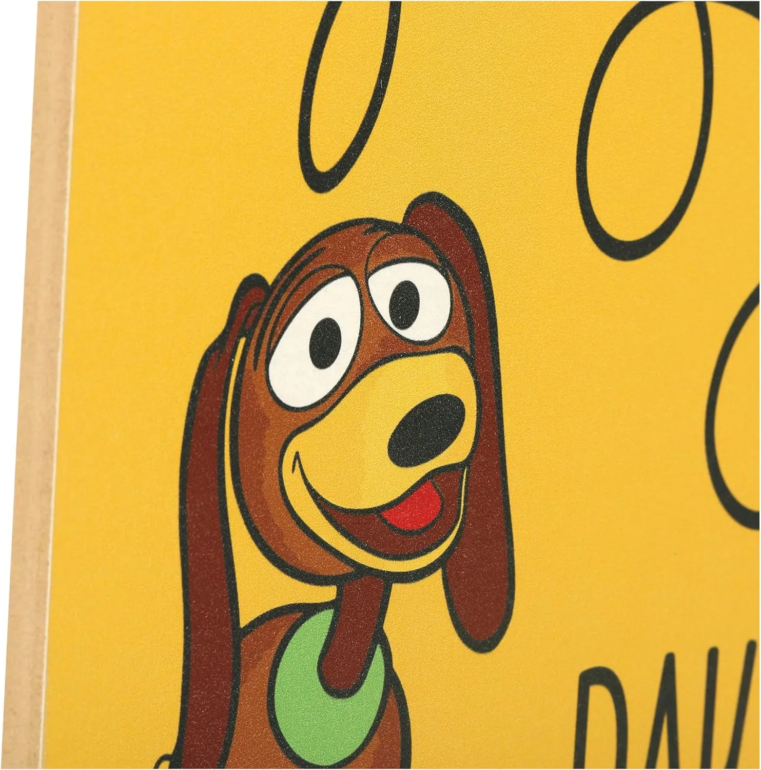 Disney Pixar Toy Story 4 Slinky Dog Picture - It's Been a Long Day - Funny Toy Story Wall Decor for Kids' Bedroom or Play Room