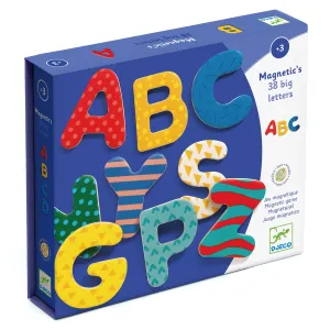 Djeco Magnetic Letters - 38 Big Letters