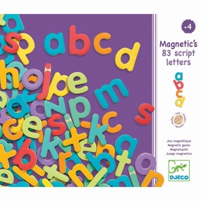 Djeco - Wooden Magnetic Lower Case Letters