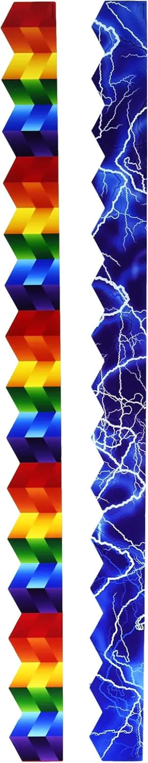 Dowling Magnets Zigzags & Lightning Double-Sided Magnetic Borders (DO-735300)