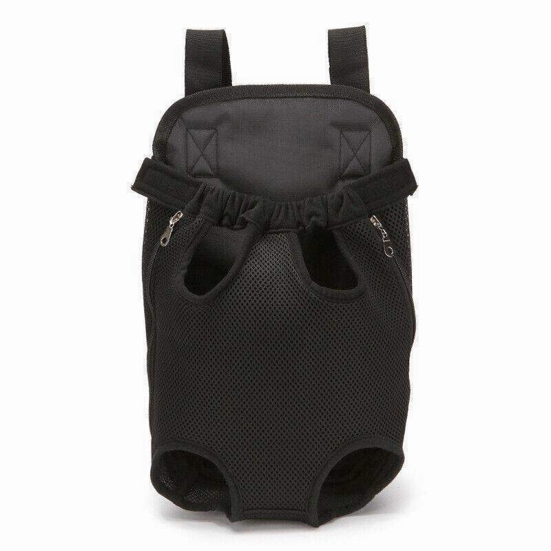 Durable Dog Front Carrier Backpack Adjustable & Breathable Pet Carrier