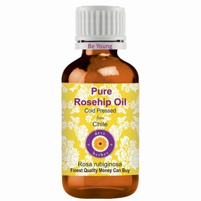 dève herbes Pure Rosehip Oil (Rosa rubiginosa) Cold Pressed 100ml (3.38oz)