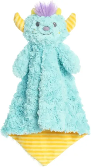 Ebba™ Playful Monster Kazu Luvster™ Baby Stuffed Animal - Soft & Cuddly Toy - Security and Sleep Aid - Blue 16 Inches