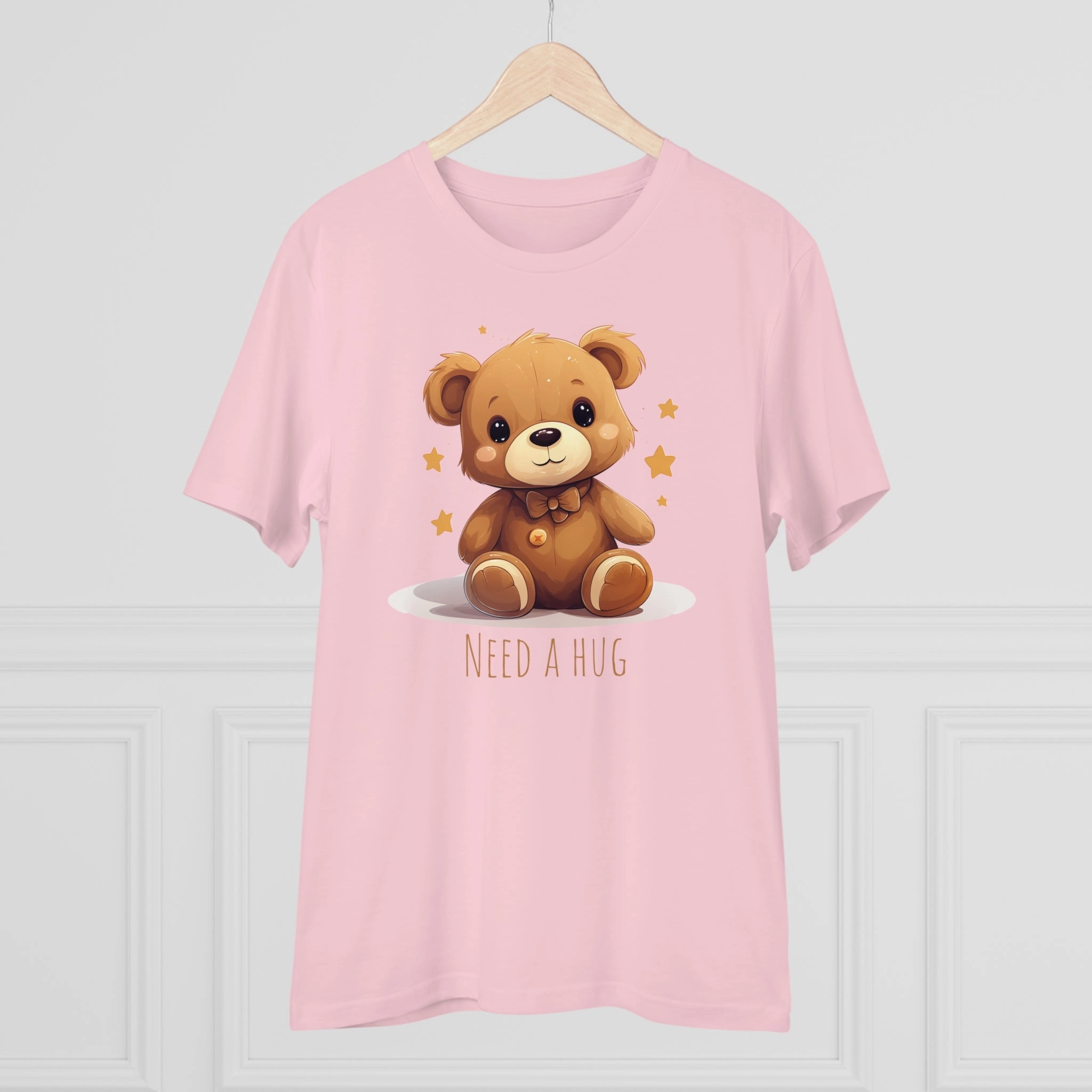Eco-Friendly "Need a Hug" Teddy Bear Tee