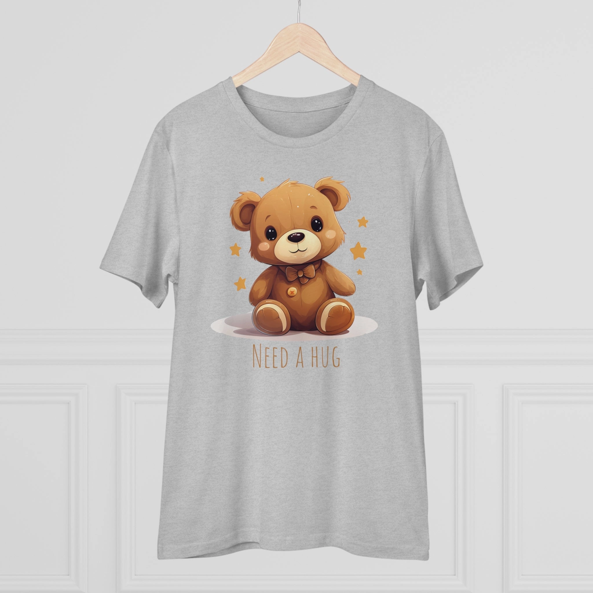 Eco-Friendly "Need a Hug" Teddy Bear Tee