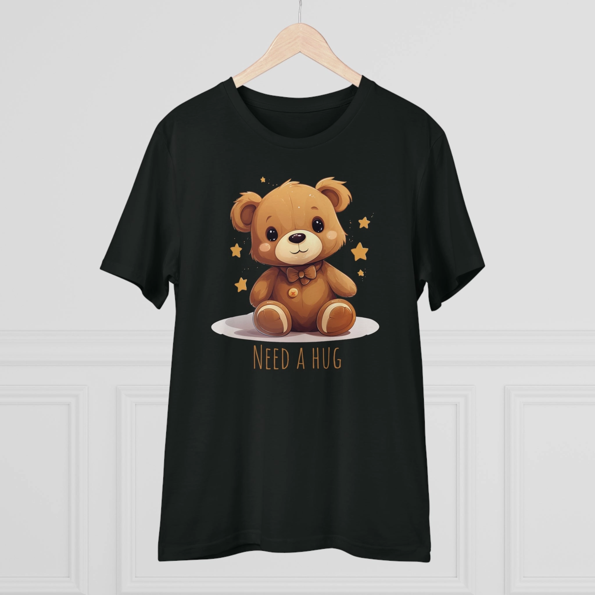 Eco-Friendly "Need a Hug" Teddy Bear Tee