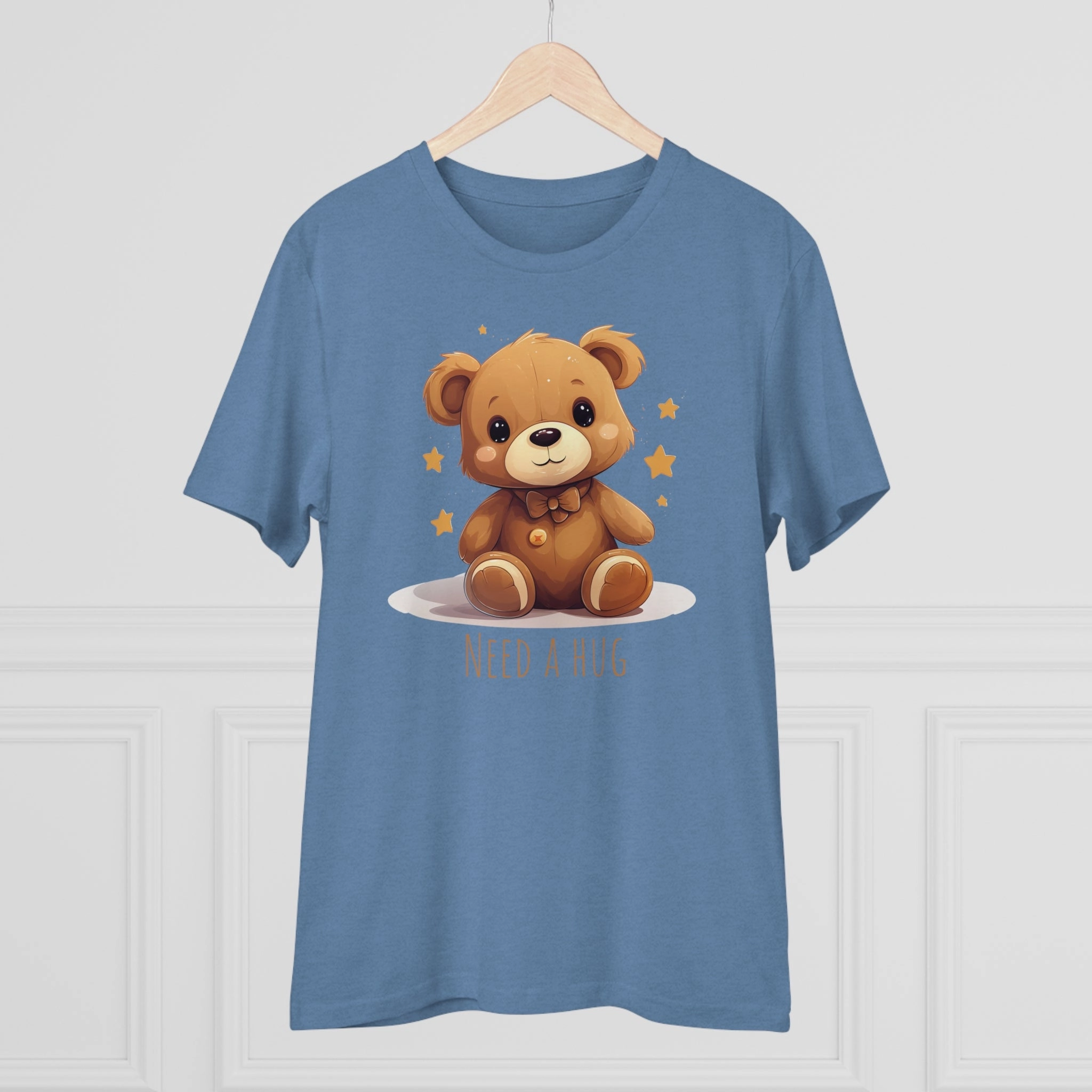 Eco-Friendly "Need a Hug" Teddy Bear Tee