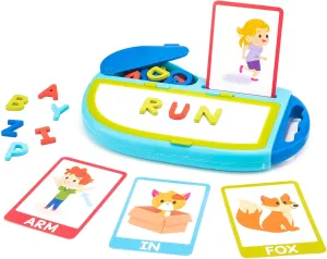 Educational Insights AlphaMagnets GO! Spelling Activity Set, 73 Pieces, Gift for Toddlers Ages 4 