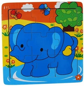 Elephant Wooden Puzzle