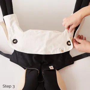 *Ergobaby 360 Teething Pad and Bib - Natural