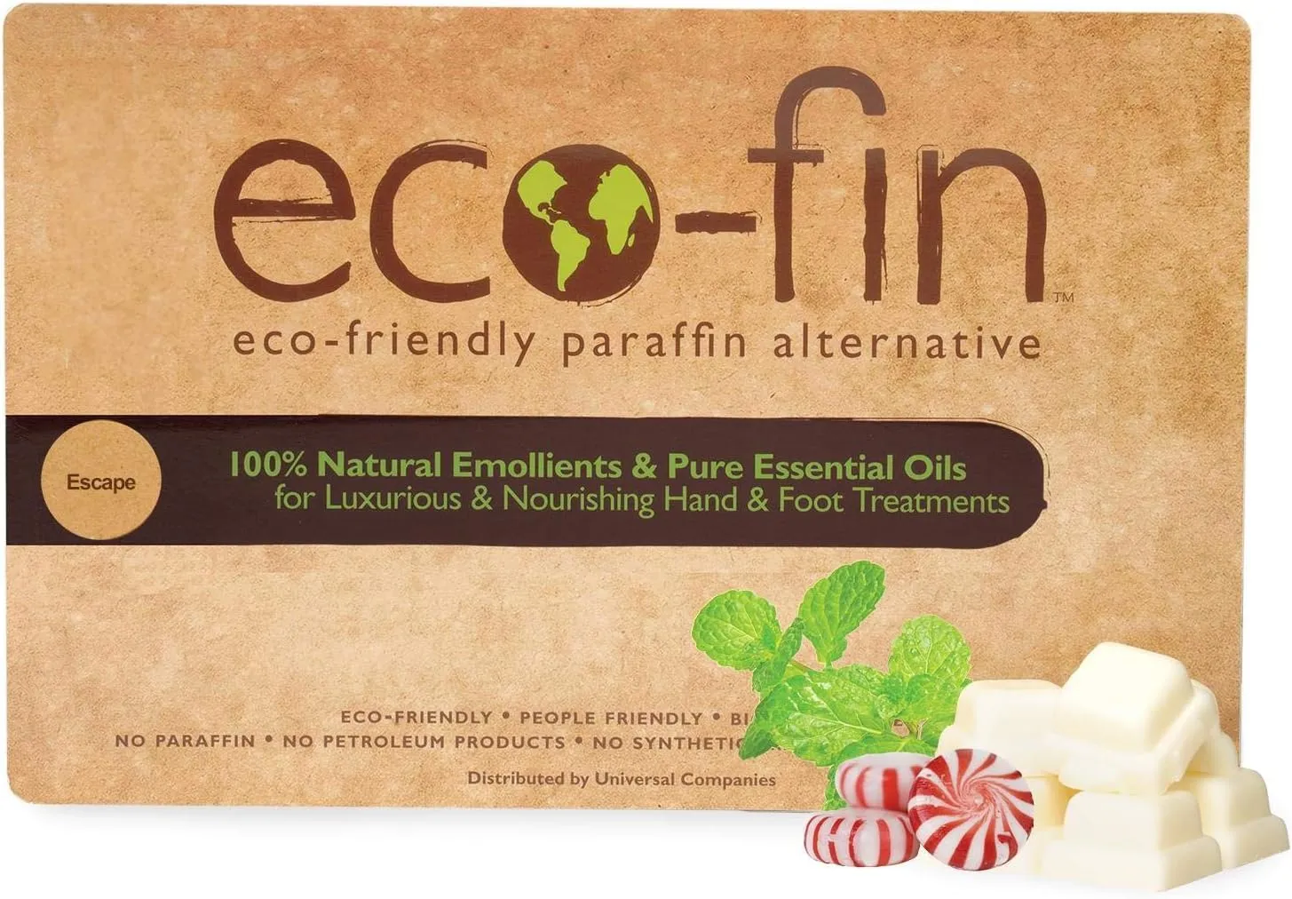 Escape Paraffin Wax Alternative | 100% Plant-Based, Peppermint Essence | 40 Pc. Tray