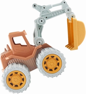 Excavator Ride on Toy for Boys Mini Bulldozer Construction Vehicle Bright Colors Boys and Girls Educational Car Toy