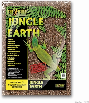Exo Terra Jungle Earth, Tropical Terrarium Substrate, 8 Quarts, PT2762