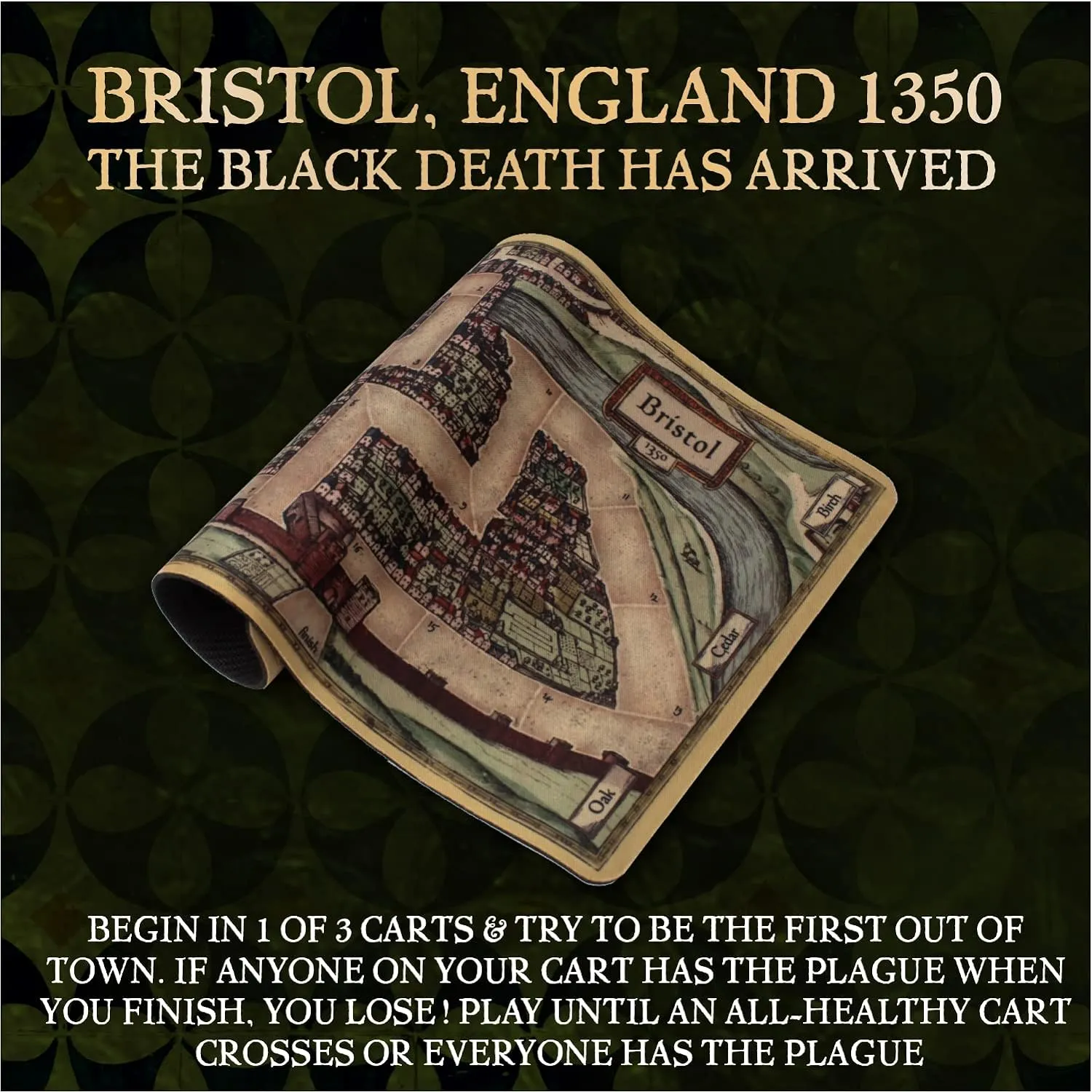 Facade Dark Cites Series Board Game of Strategy, Deceit, and Luck - Card Game for Teens Adults and Family - Bristol 1350