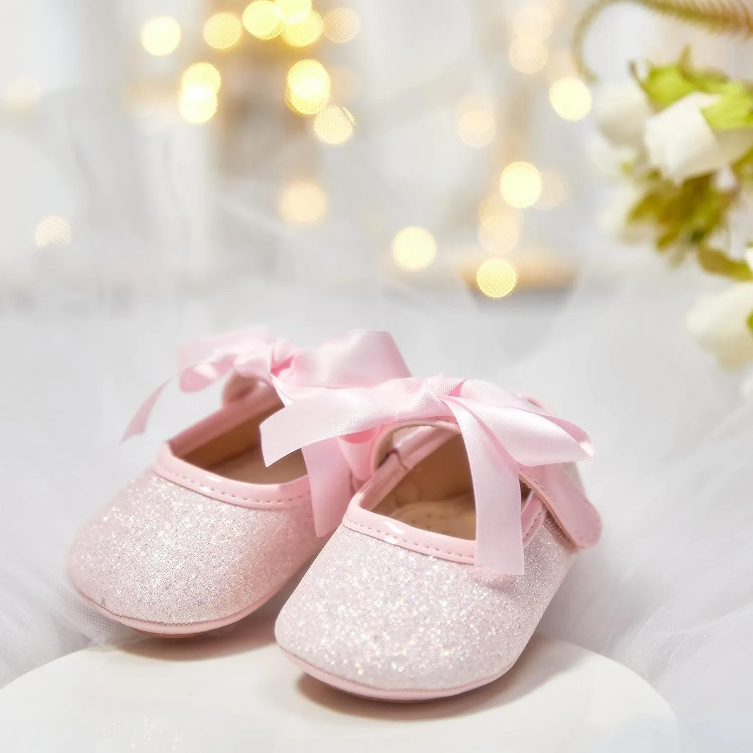 Felix & Flora Soft Sole Baby Shoes - Infant Baby Walking Shoes Moccasinss Rubber Sole Crib Shoes