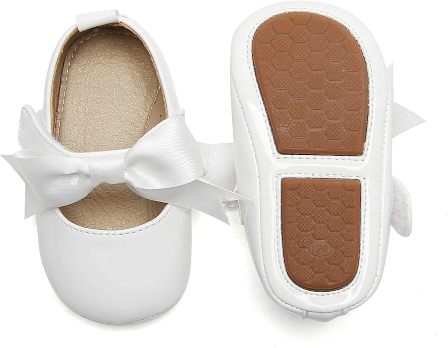 Felix & Flora Soft Sole Baby Shoes - Infant Baby Walking Shoes Moccasinss Rubber Sole Crib Shoes