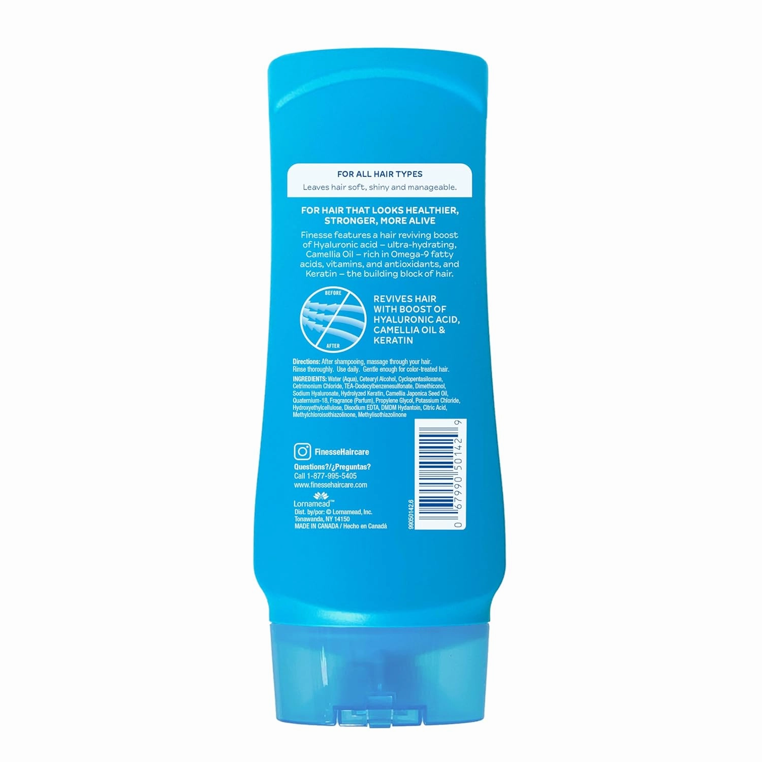 FINESSE Restore   Strengthen Normal Conditioner, 13 oz (Pack of 6), Enhance Hair's Shine & Manageability